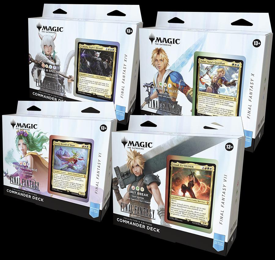 Final Fantasy Commander Premium Deck Bundle