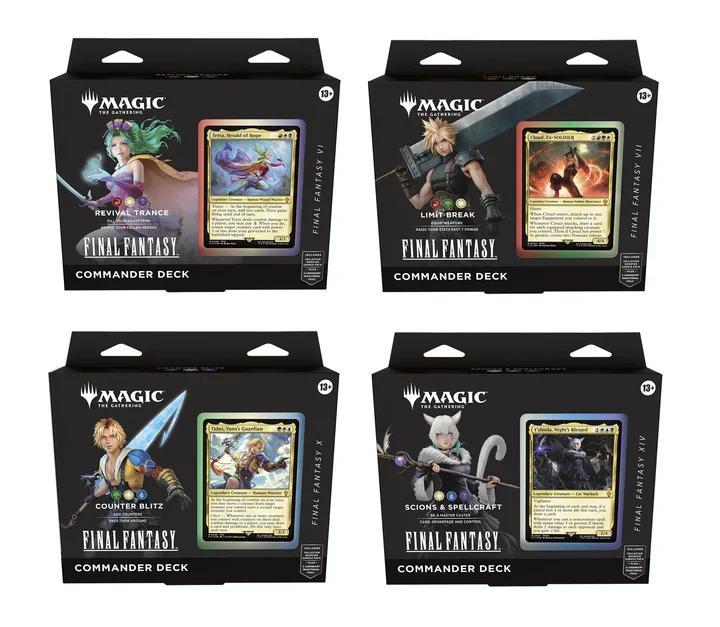 Final Fantasy Commander Deck Bundle